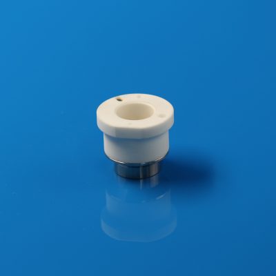 95% Alumina Laser Nozzle Holder Ceramic - OD41*ID11*H34.50mm