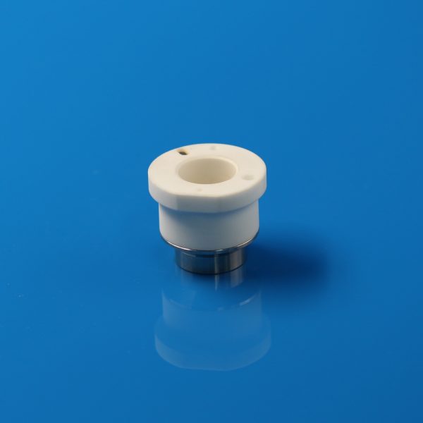95% Alumina Laser Nozzle Holder Ceramic OD41×ID11mm (1)
