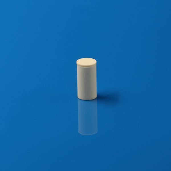 99% Alumina Cylindrical Crucible with Cover Lid- OD19.2×H35.84mm (3)