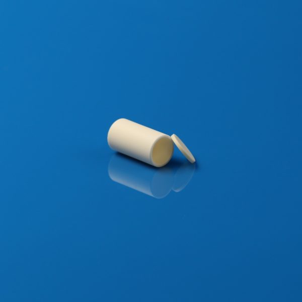 99% Alumina Cylindrical Crucible with Cover Lid- OD19.2×H35.84mm (6)