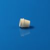 99% Alumina Cylindrical Crucible with Top Flange for Lab Furnace - OD32.72×H32.83mm (1)