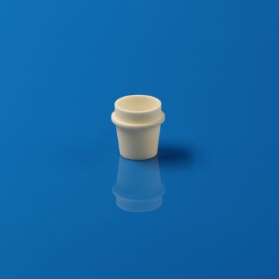 Flanged Tapered Corundum Crucible for Thermal Analysis - OD32.72×H32.83mm