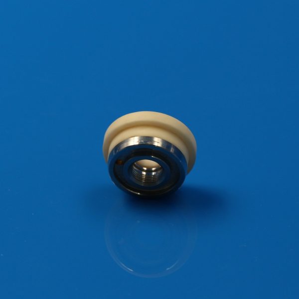 99% Alumina Fiber Laser Nozzle Holder Insulation Ceramic Flange 30×M11 (10)