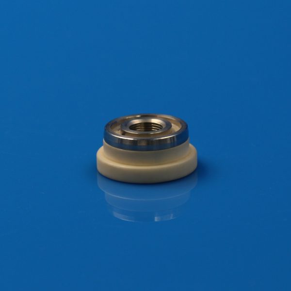 99% Alumina Fiber Laser Nozzle Holder Insulation Ceramic Flange 30×M11 (11)