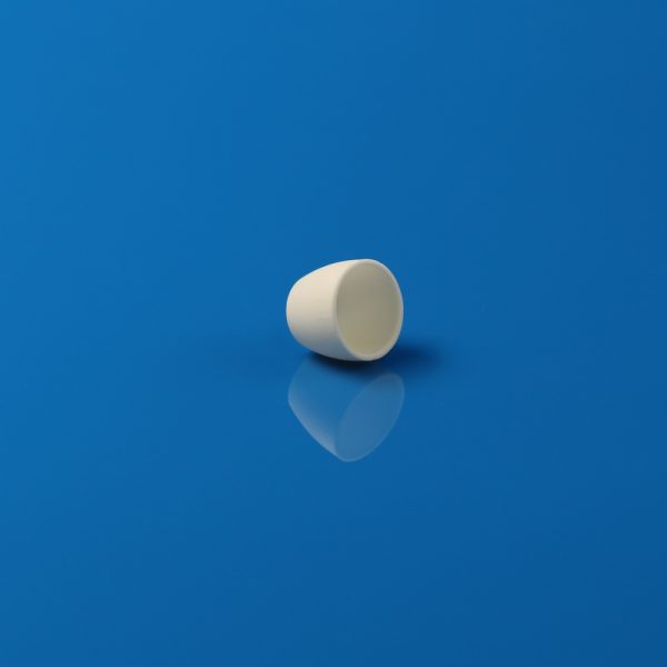 Alumina Conical Crucible Flat Bottom No Lid - OD26×ID23×H20.9mm (2)