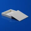 Alumina Square Crucible 100×100×20mm with Lid, 99% Al2O3 Low Height Crucible (6)