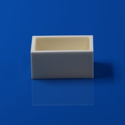 High Cube 99% Alumina Corundum Crucible - 86.72*61.07*40.57mm 3PCS