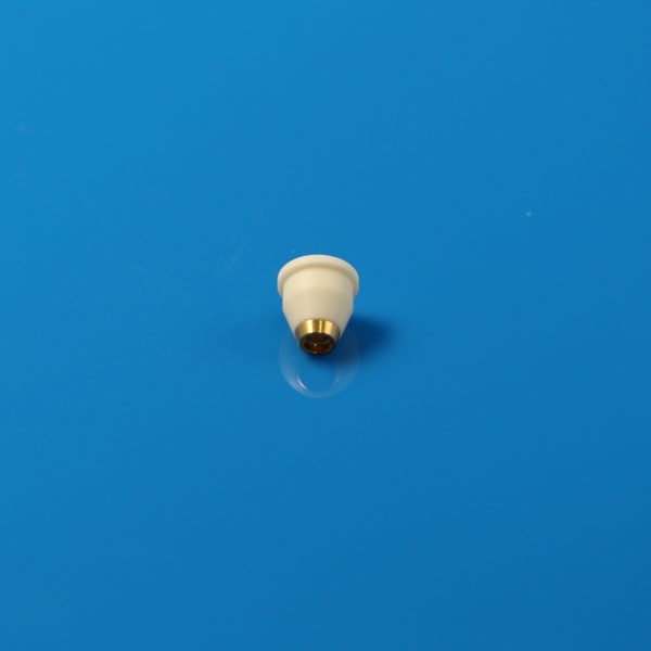 Laser Cutting Spare Parts 99% Alumina Ceramic Nozzle Holder 17.6×M6 (10)