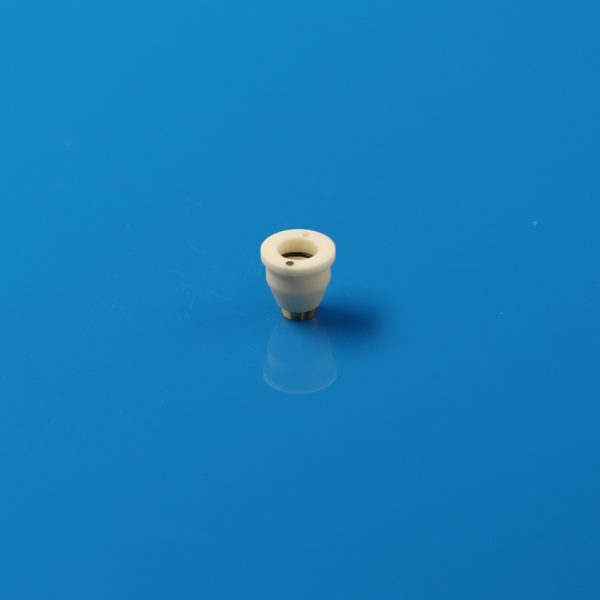 Laser Cutting Spare Parts 99% Alumina Ceramic Nozzle Holder 17.6×M6 (9)