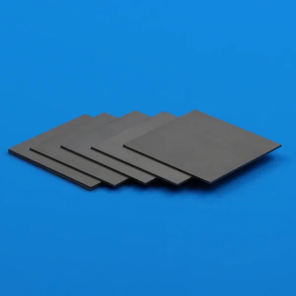 Pressureless Sintered Silicon Carbide SiC Ceramic Substrate - 75 × 75 × 1.5mm (1)
