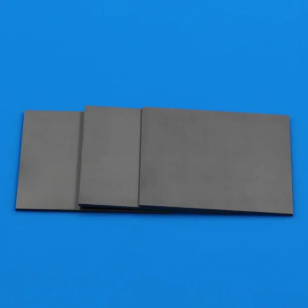 Pressureless Sintered Silicon Carbide SiC Ceramic Substrate - 75 × 75 × 1.5mm (2)