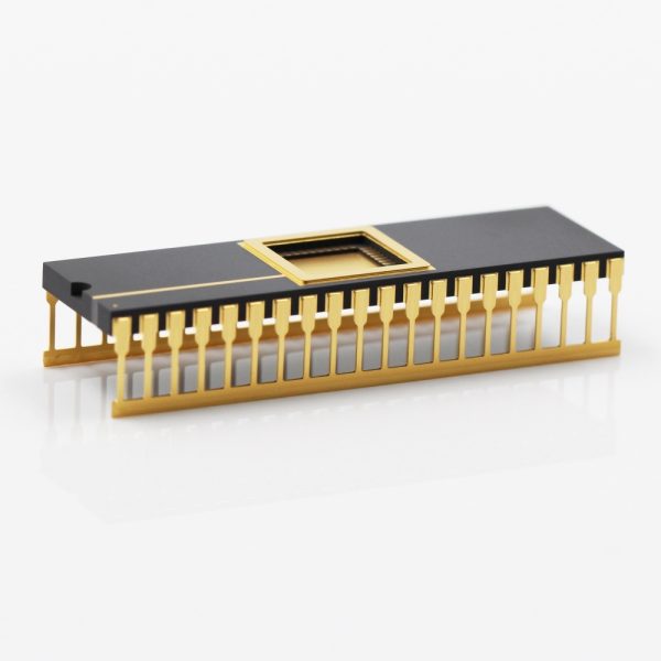 40 Pin Ceramic Dual In-line Package CDIP with 0.8mm Pitch Gold Plated Leads - DIP40 (1)