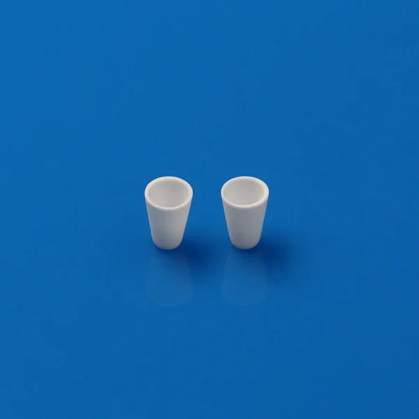 99% Alumina Tapered Micro Crucible for Thermal Analysis - D6 × 8.5mm (5)