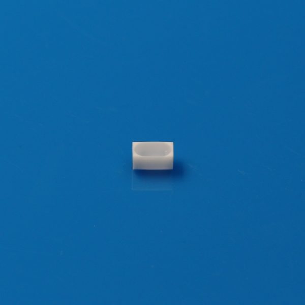 Alumina Ceramic Boat Crucible for Thermal Analysis 10×7×5 mm (1)