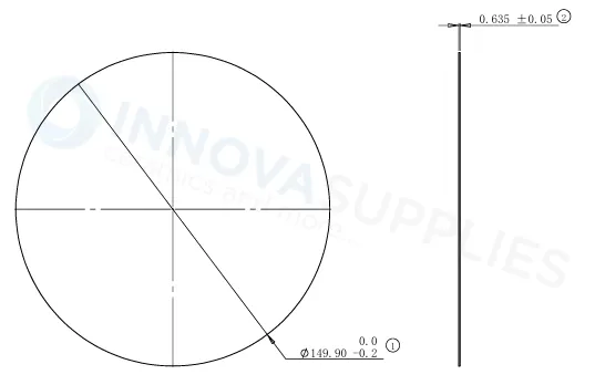 Alumina Ceramic Dielectric Plate Substrate_1
