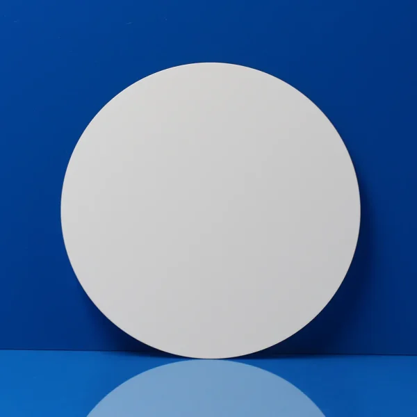 Alumina Ceramic Dielectric Plate Substrate for Semiconductor Plasma Equipment Ø149.9×0.635 mm (3)