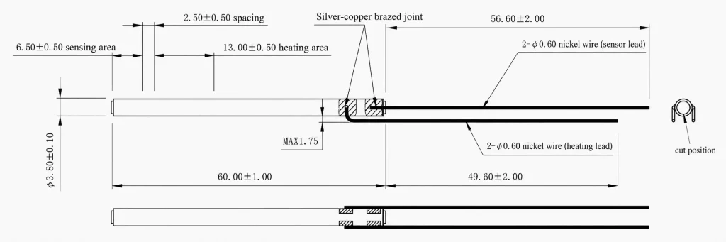 Ceramic Heating Element for Soldering Iron-E6038FB