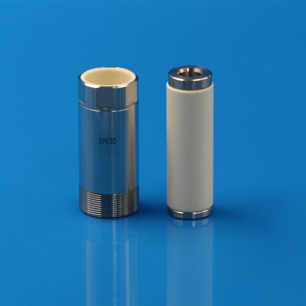 Ceramic Plunger Assembly for Textile Water Jet Loom with M14 Thread - 39×30mm (5)