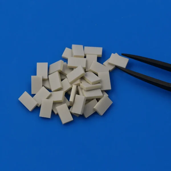 Aluminum Nitride (AlN) Ceramic Plate 10×6×2 mm (2)