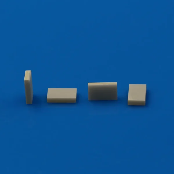 Aluminum Nitride (AlN) Ceramic Plate 10×6×2 mm (3)