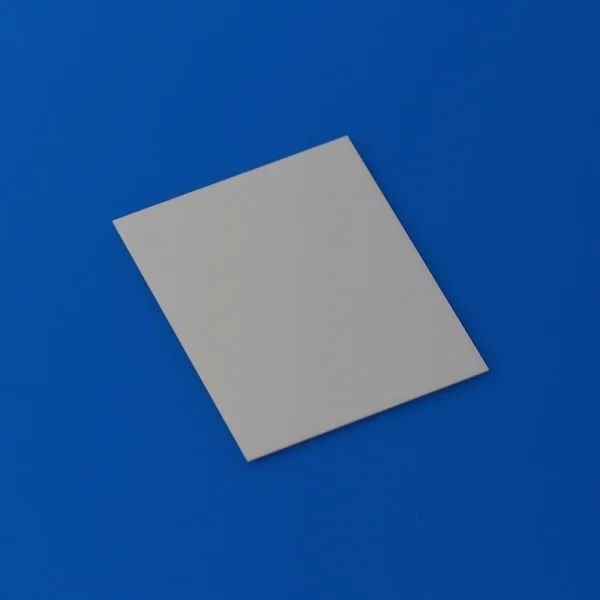Aluminum Nitride (AlN) Ceramic Substrate Sheet 60×48×0.5 mm Double-Sided Ground (4)