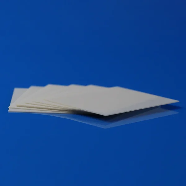 Aluminum Nitride (AlN) Ceramic Substrate Sheet 60×48×0.5 mm Double-Sided Ground (6)