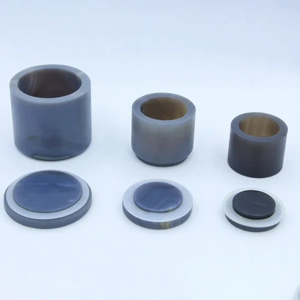 Natural Agate Grinding Jar for Laboratory Planetary Ball Mill (3)