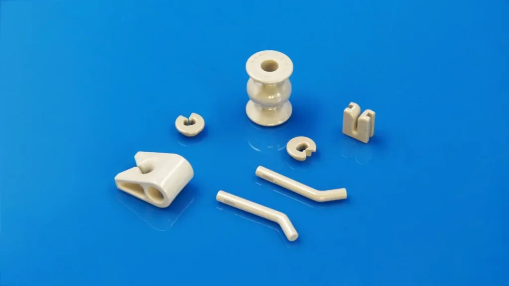 Textile ceramic components