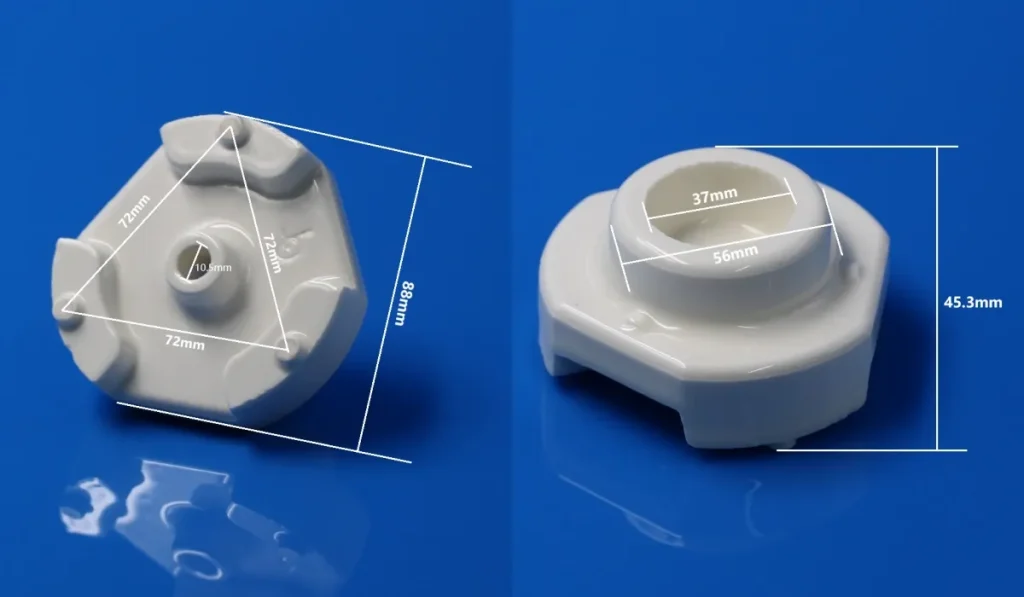 Three-Point Mounting Ceramic Insulator