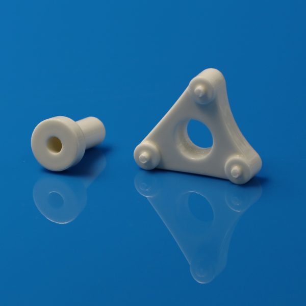 Triangular High-Voltage Ceramic Insulator for Electrostatic Oil Fume Purifier (4)