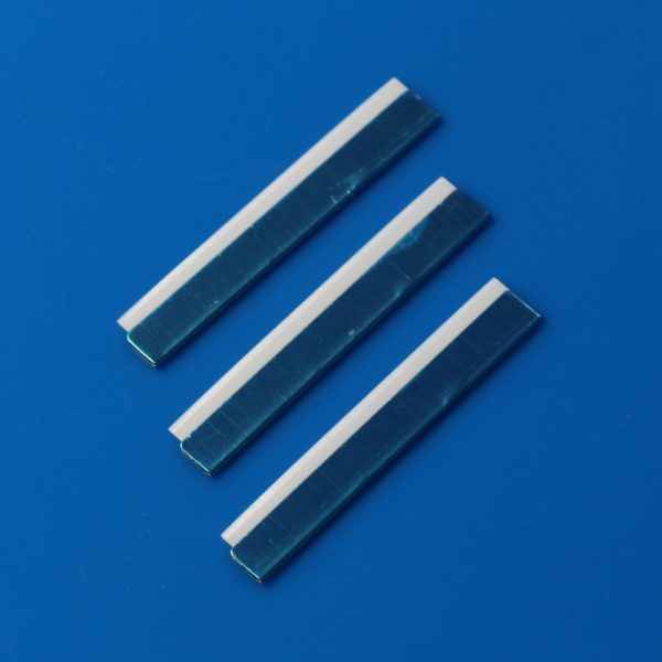 Zirconia Ceramic Slitting Blade with Metal Holder - 60×10×0.5mm (5)