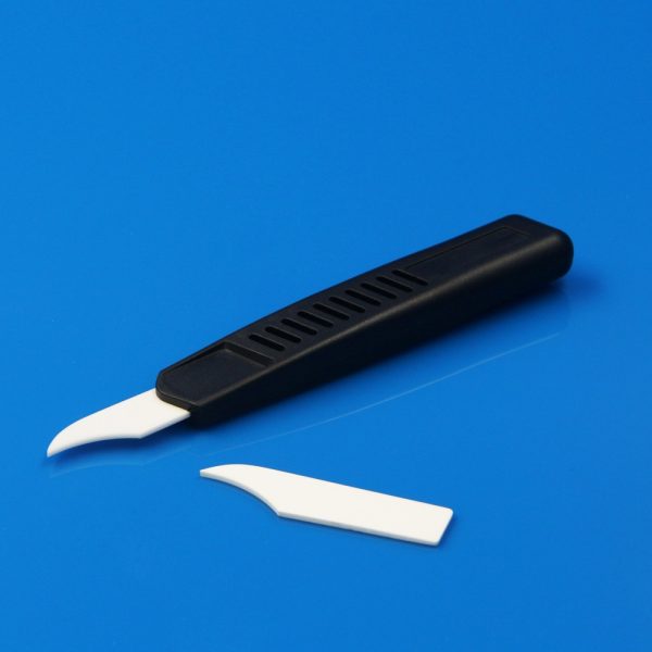 Handheld Ceramic Deburring Tool with Replaceable Zirconia Blade #1601A (4)