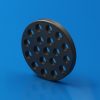Silicon Carbide Perforated Distribution Plate with 19 Holes for Flow Distribution (3)