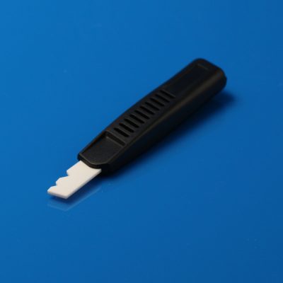 Zirconia Ceramic Scraper for Plastic Deburring and Edge Finishing #1602