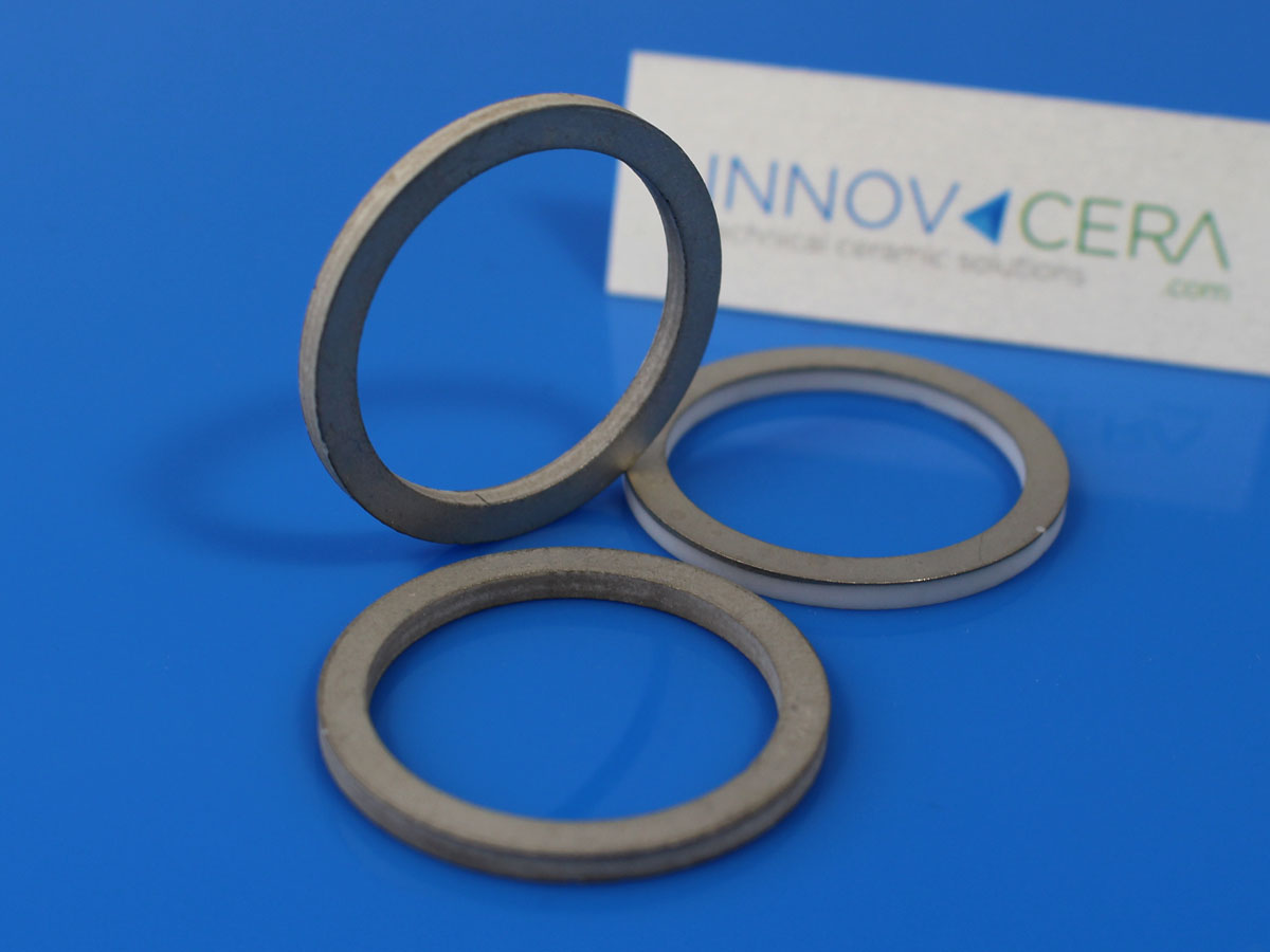 metallized ceramic ring