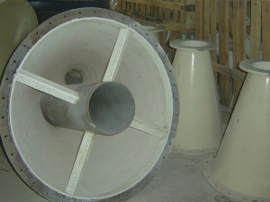 chute ceramic lining