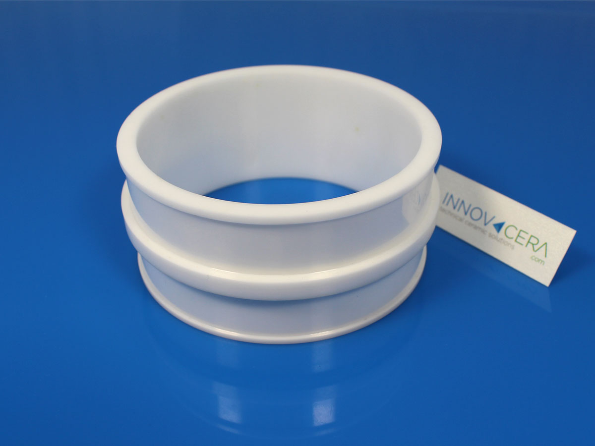 White Zirconia Ceramic Ring