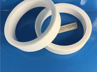 95 Alumina Big Ceramic Insulator Ring Spacer