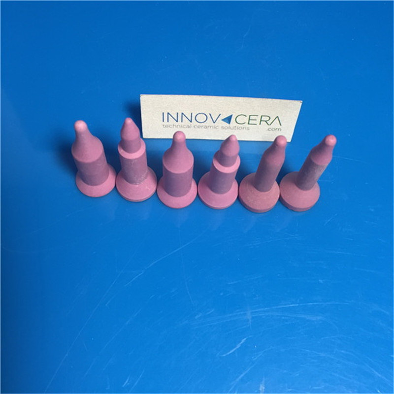 95 Pink Alumina Ceramic Pins For Welding Nozzle