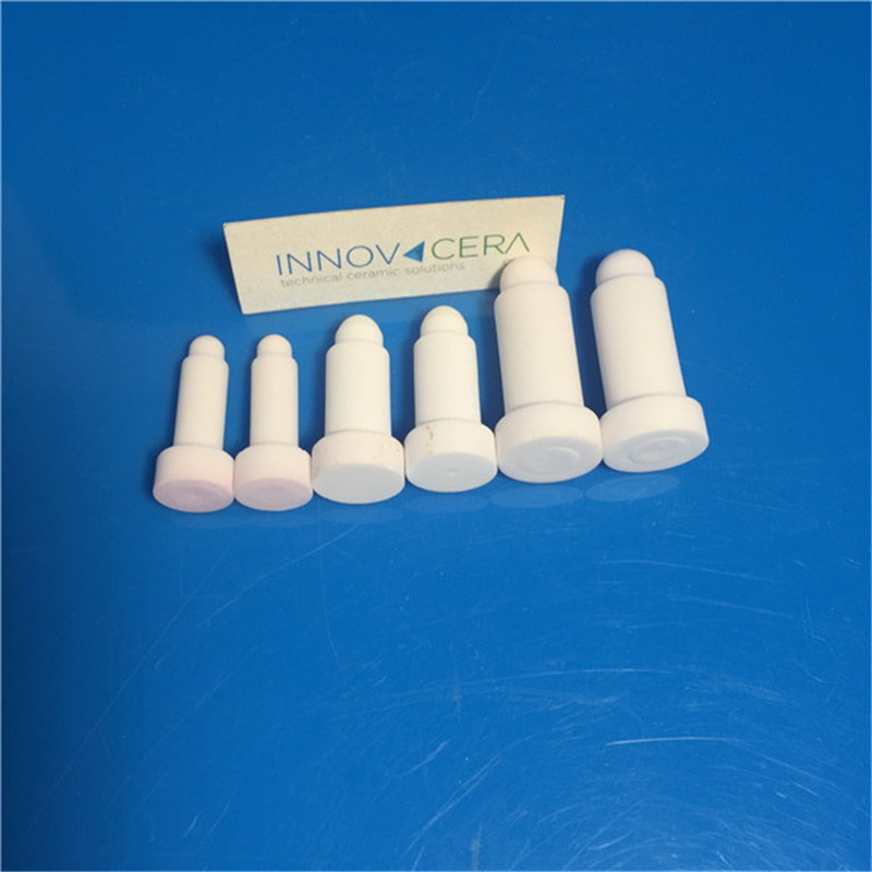 95 White Alumina Ceramic Pins For Welding Nozzle