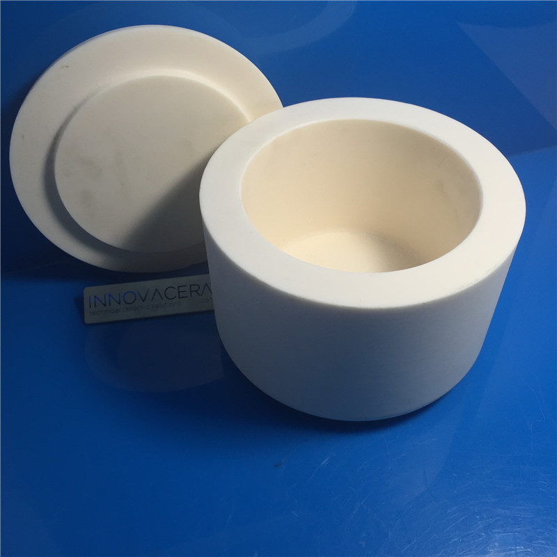 Alumina Ceramic Crucibles And Lids