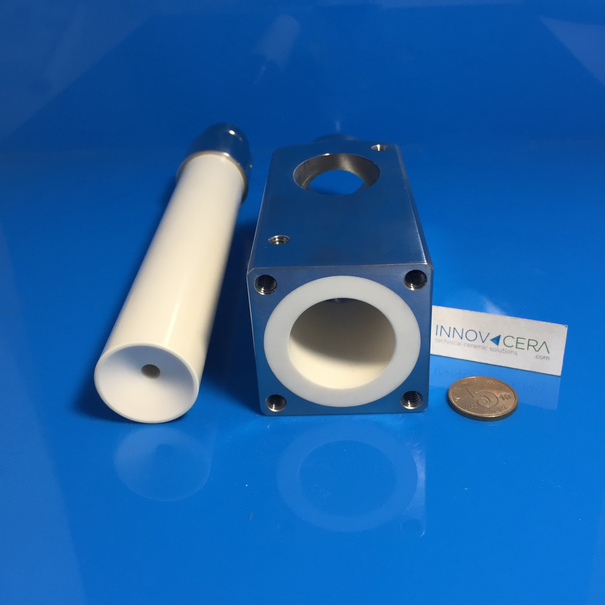 Alumina Ceramic Piston As Nozzle For Cosmetic Package