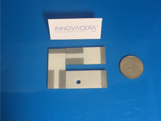 Beryllium Oxide Beryllia Metallized Ceramic  Plates For Electrical Device