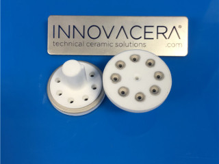 Electronic Advanced 95% Alumina Metallized Ceramic Disc