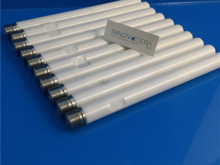 Zirconia Ceramic Pegs Rods Shaft Sleeve For Grinding Mill Machine