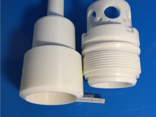 Zirconia Ceramic Control Valve Spare Part For Controlling Crude Oil With Sand