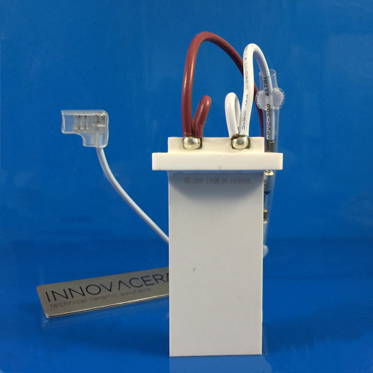 Ceramic heating elements for intelligent closestool