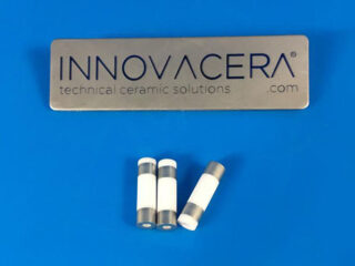 Metallized ceramic parts for IC package