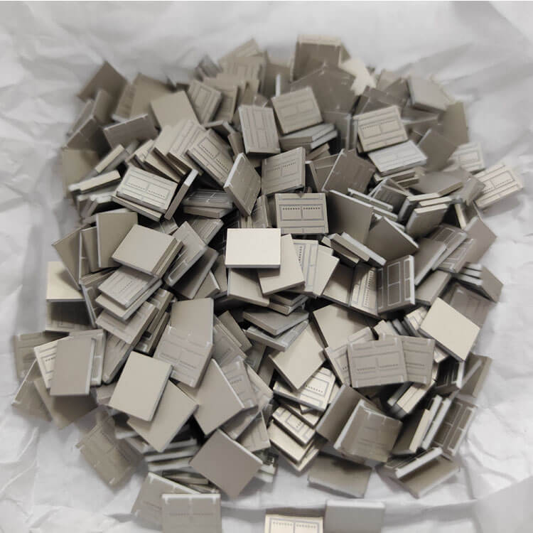 Beryllium Beryllia Beo Ceramic Substrate Plate Plating With Mo Mn