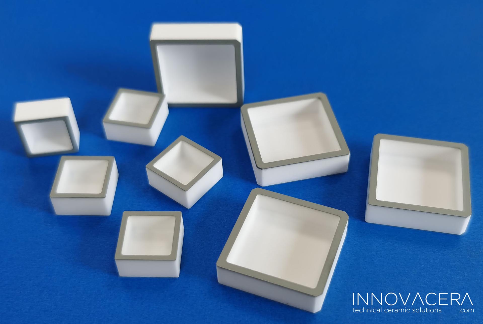 Ceramic CAP Hermetic Lids For Semiconductor, MEMS, Medical Optical